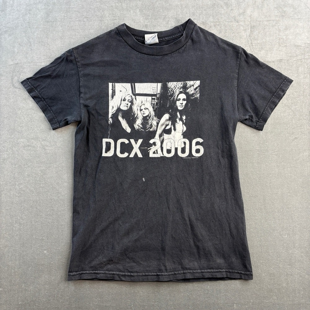 Vintage Dixie Chicks DCX Accidents Accusations World Tour 2006 T-Shirt Size S